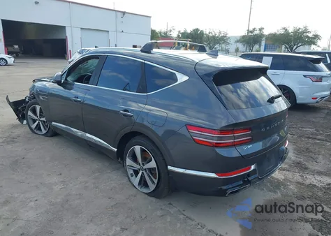 2022 Genesis Gv80 3.5T (A8) из США, поврежденный, VIN KMUHCESC6NU081355